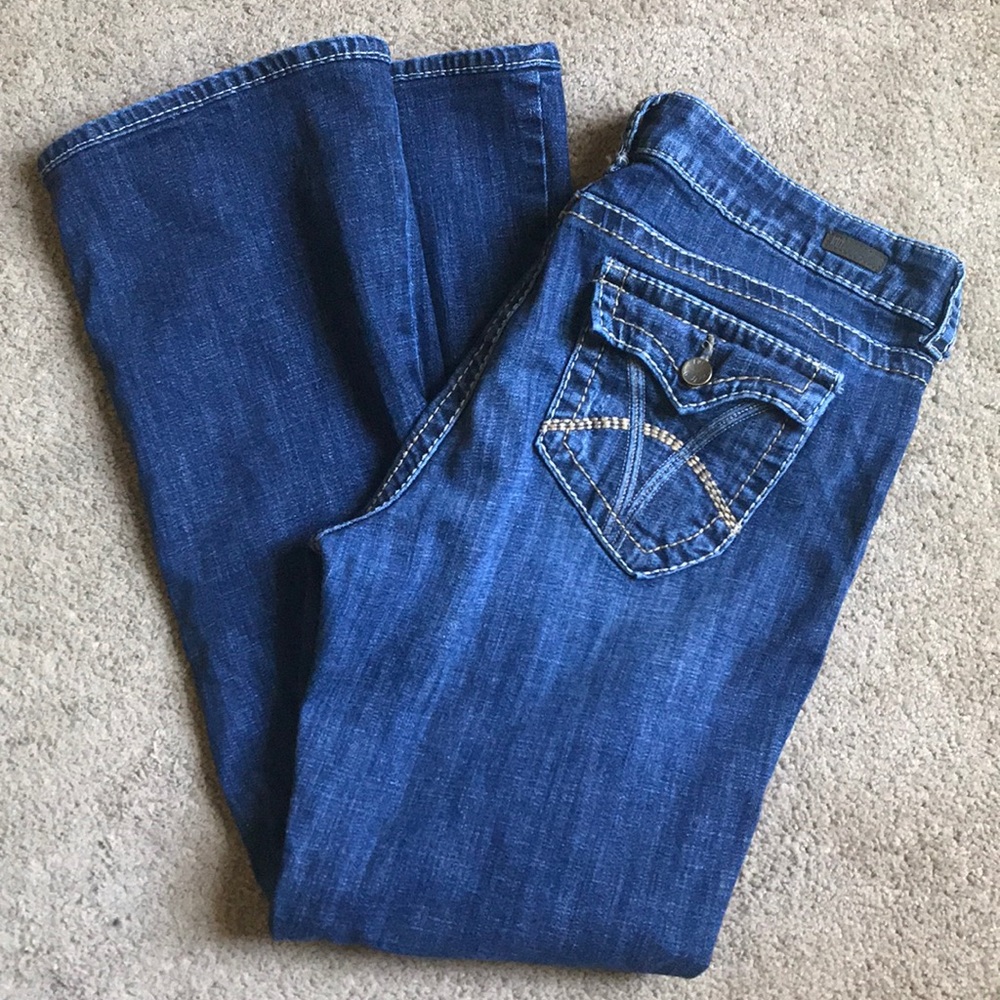 Kut from the Kloth boot cut jeans.